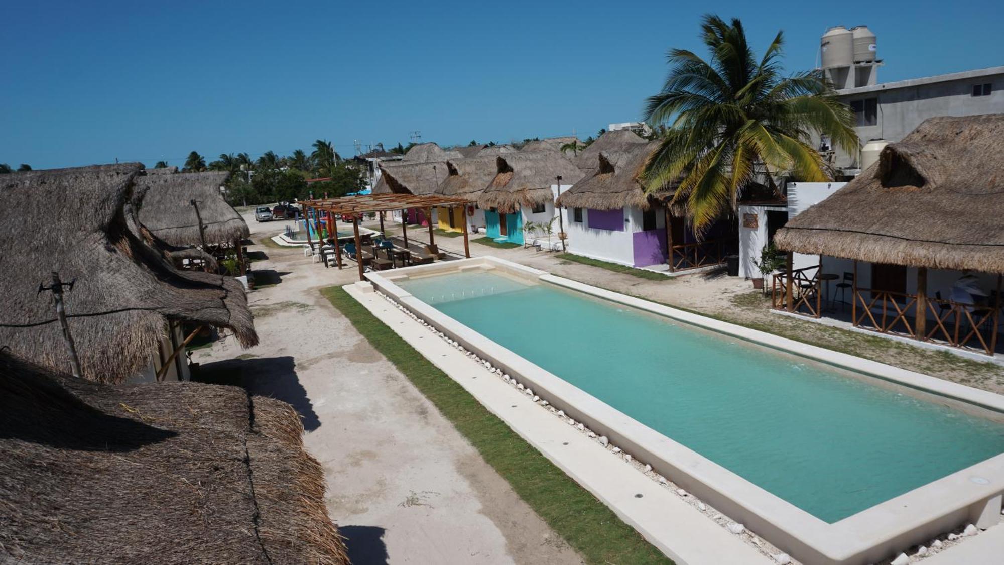 Casa Frida Hotel Chelem Bagian luar foto